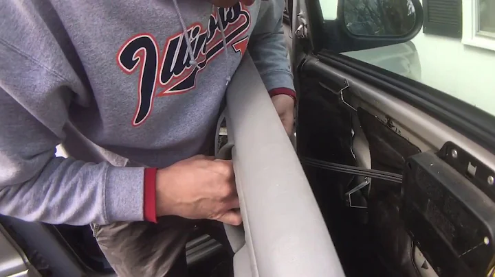 ML320 Mercedes Benz How to remove a door panel and re-install it.