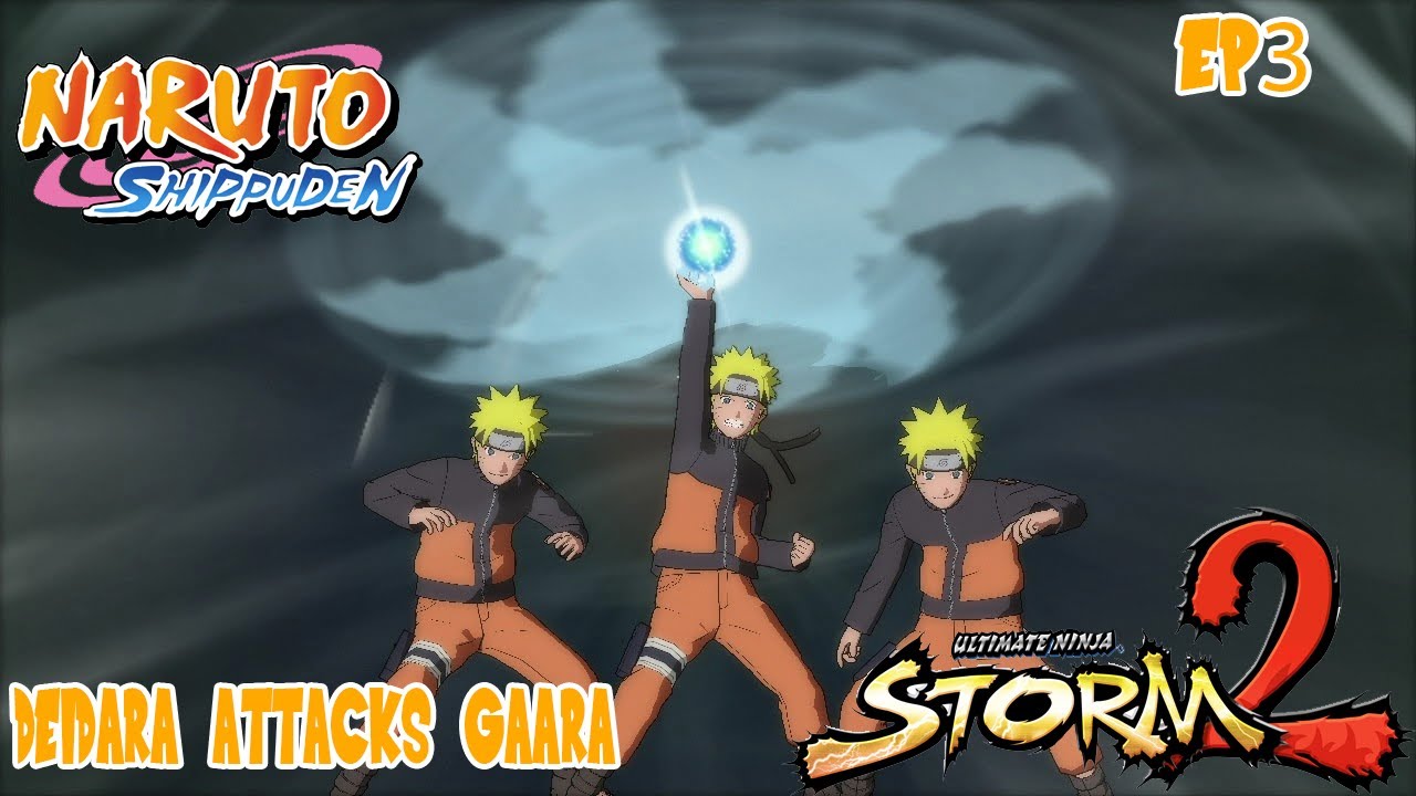 Naruto Shippuden: Deidara vs Gaara (Ultimate Ninja Storm 2 ...