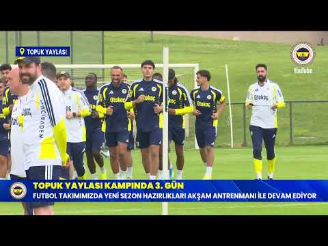 Fenerbahçemizin Akşam Antrenmanı | Yakın Takip