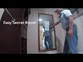 Fully Hidden Secret Mirror Room