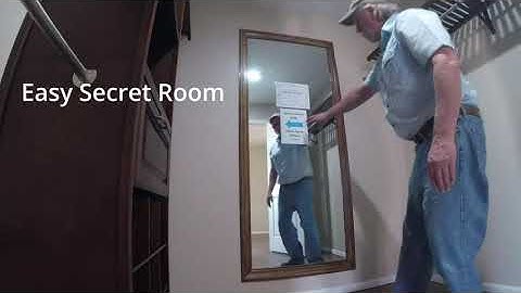 Fully Hidden Secret Mirror Room