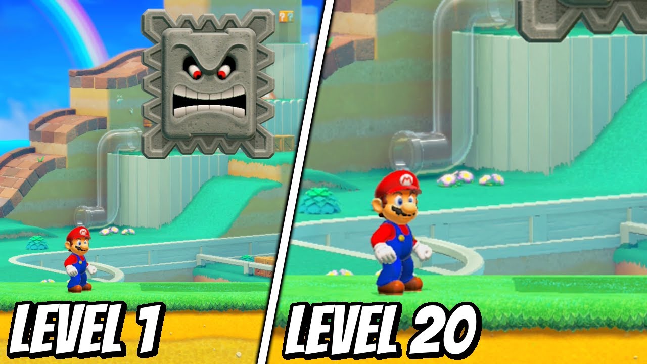 Mario Maker 2 aber DER BILDSCHIRM ZOOMT IMMER NÄHER!