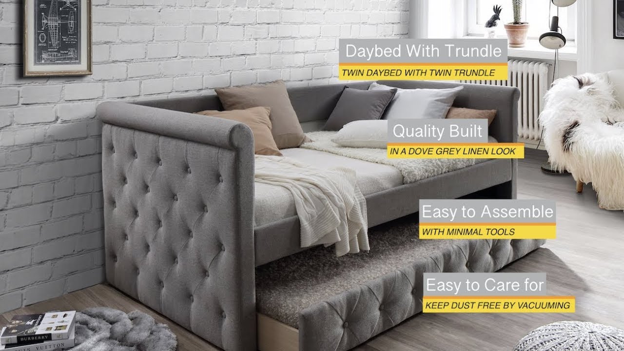 Daybed With Trundle YouTube