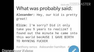 Reading Tumblr's Incorrect Hamilton Quotes