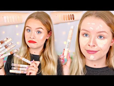 NEW REVOLUTION FAST BASE CONCEALERS- SWATCHES, DEMO AND REVIEW!! | sophdoesnails