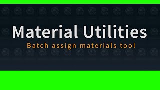 Assign materials to multiple meshes in Unreal Engine - Free Tool