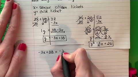 Systems of Equations Word Problem #1 // *EASY EXPLANATION* #math #mathematics #maths
