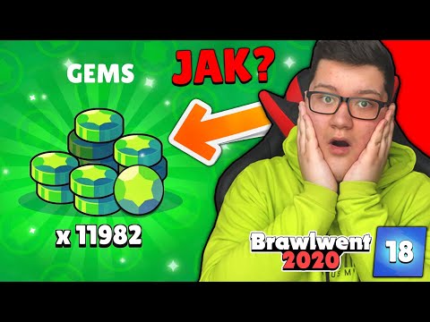 JAK dostać 12 000 GEMÓW bez płacenia w Brawl Stars [Hay Day Pop] (Brawlwent #18) | Gawel