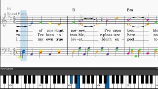 Man Of Constant Sorrow by Traditional - Easy piano tutorials with sheetmusic