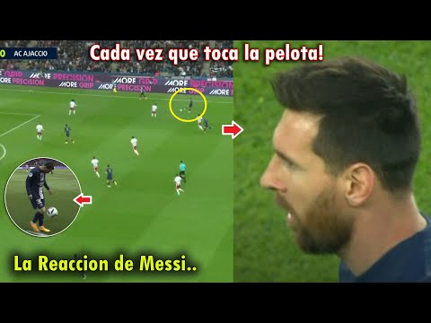 ASI FUERON los SILBIDOS A MESSI hoy con el PSG