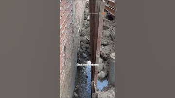 Mất 50cm Đất Khi Ép Cừ C Thi Công Vách Tầng Hầm - Xây Nhà Trọn Gói LACO #shorts