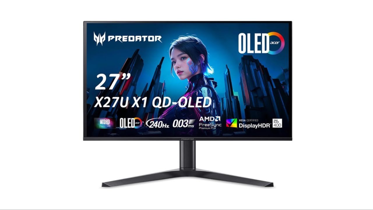 Review: Acer Predator X27U OLED Gaming Monitor – 1440p, 240Hz