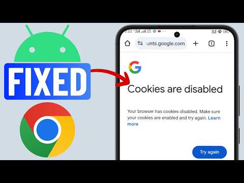 How to Fix Cookies Are Disabled Error in Google Chrome for Android