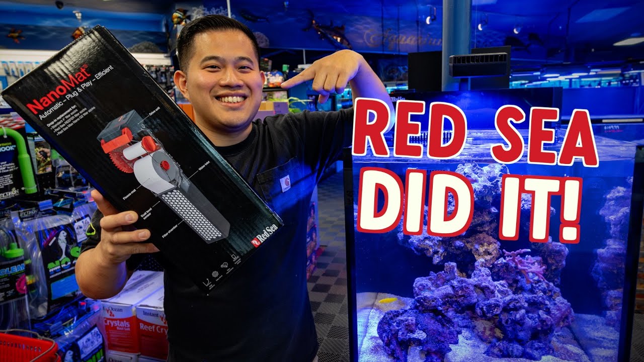 UNBOX AND SETUP THE NEW RED SEA NANOMAT WITH US!