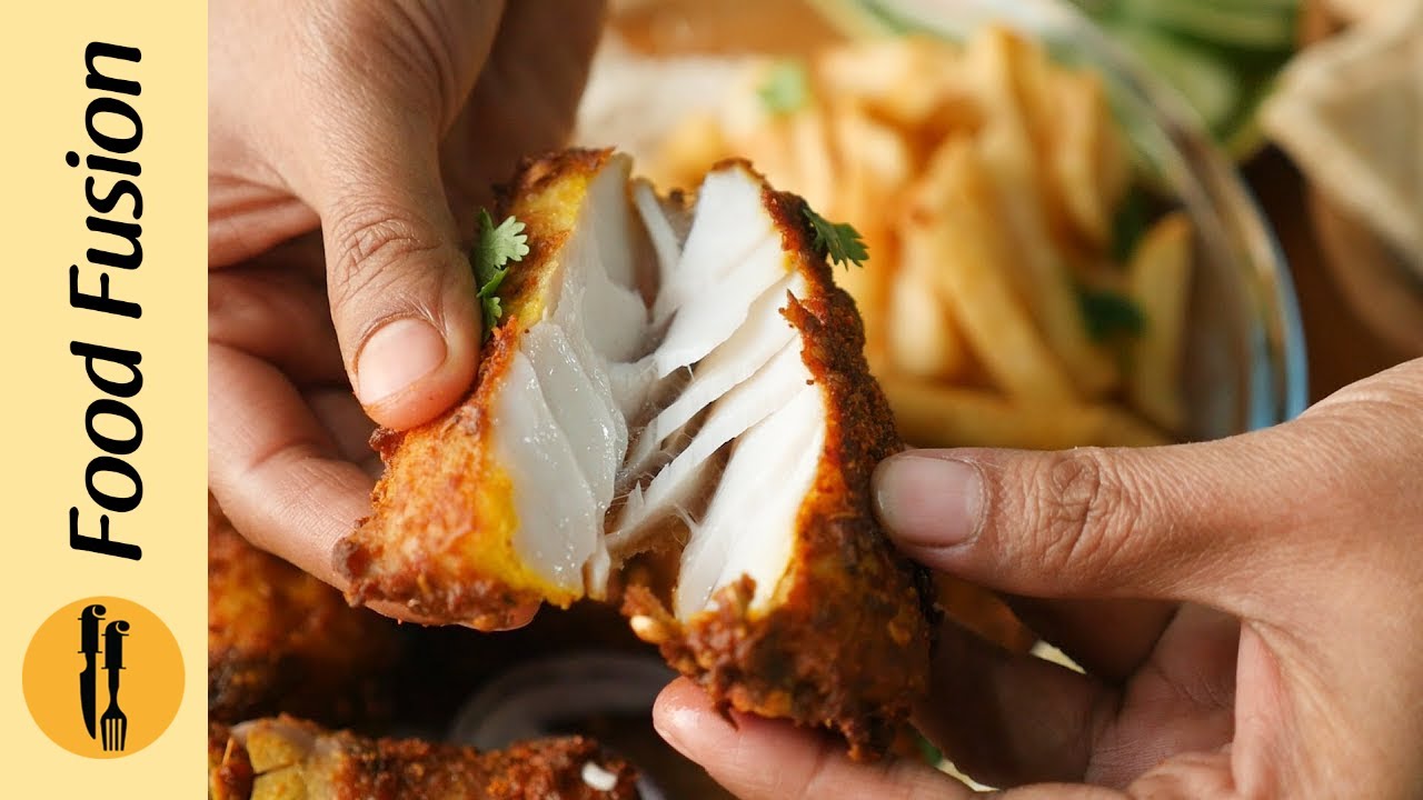 Spicy Fried Fish Platter with Chutney Recipe By Food Fusion YouTube