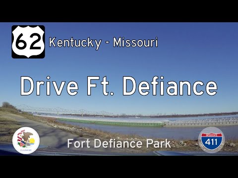 US Highway 62 - Fort Defiance - Illinois | Drive America's Highways 🚙