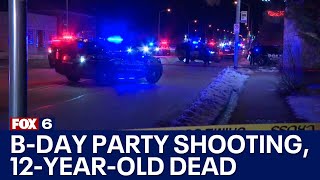 West Allis Bug n Out Lounge shooting, 12-year-old killed during birthday party | FOX6 News Milwaukee