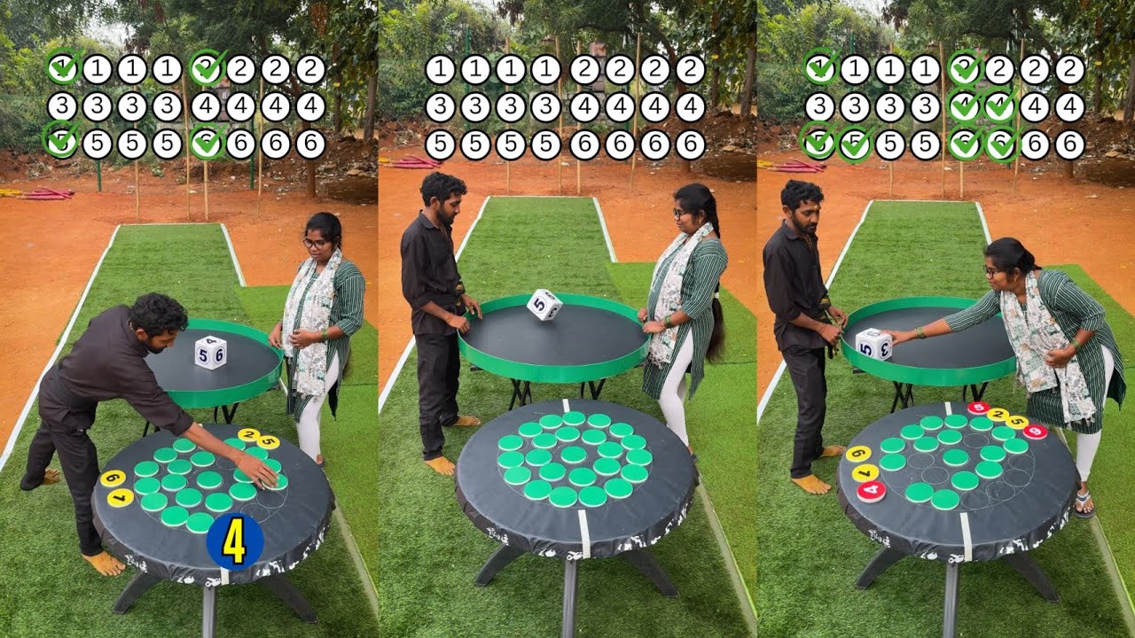 Roll theNumbers Dice And Open the same Numbers Challenge || Village Avengers