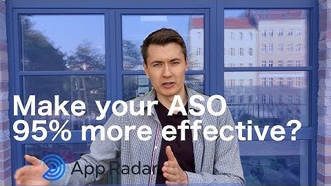 Automate your ASO? Appradar ASO Tool Review