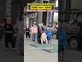 农村大哥自制并排轮胎辅助健身  :用这个练后空翻十几天就学会了!(来源:新时代 )