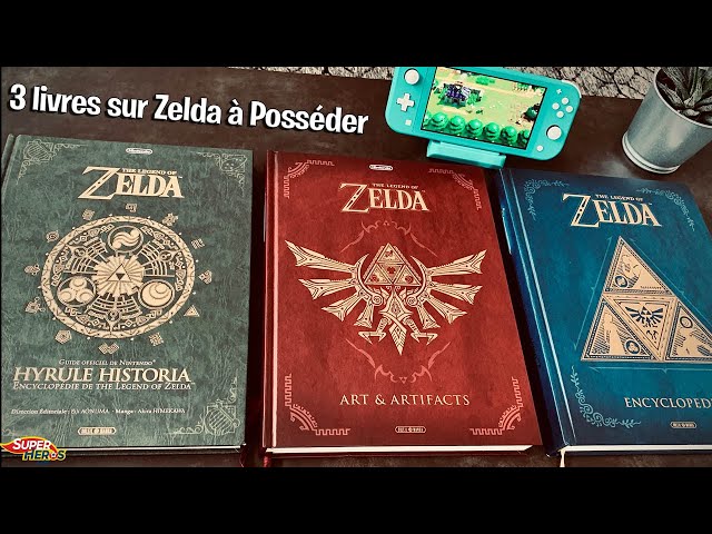 The Legend of Zelda - Trois superbes Livres à posséder impérativement  Nintendo 