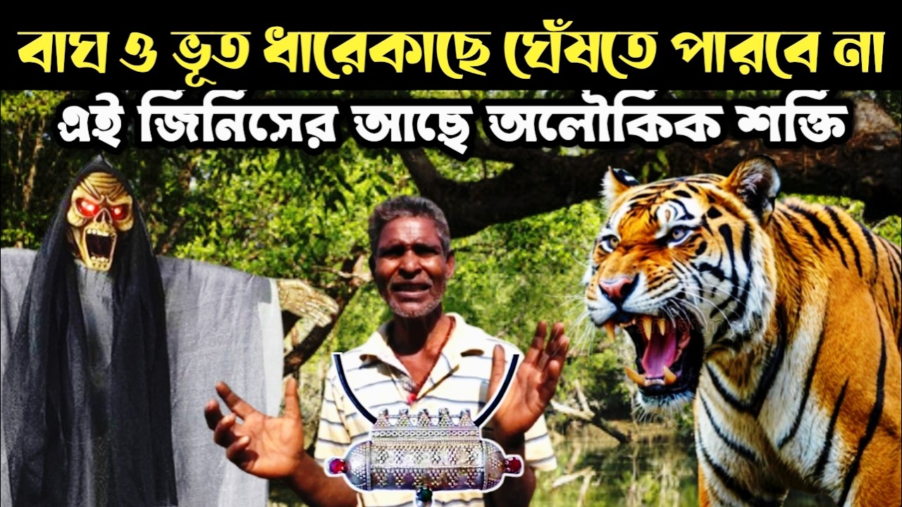 জঙ্গলে বাঘ ও ভূতের থেকে বাঁচার কৌশল || Tiger And Ghost In Sundarban Forest