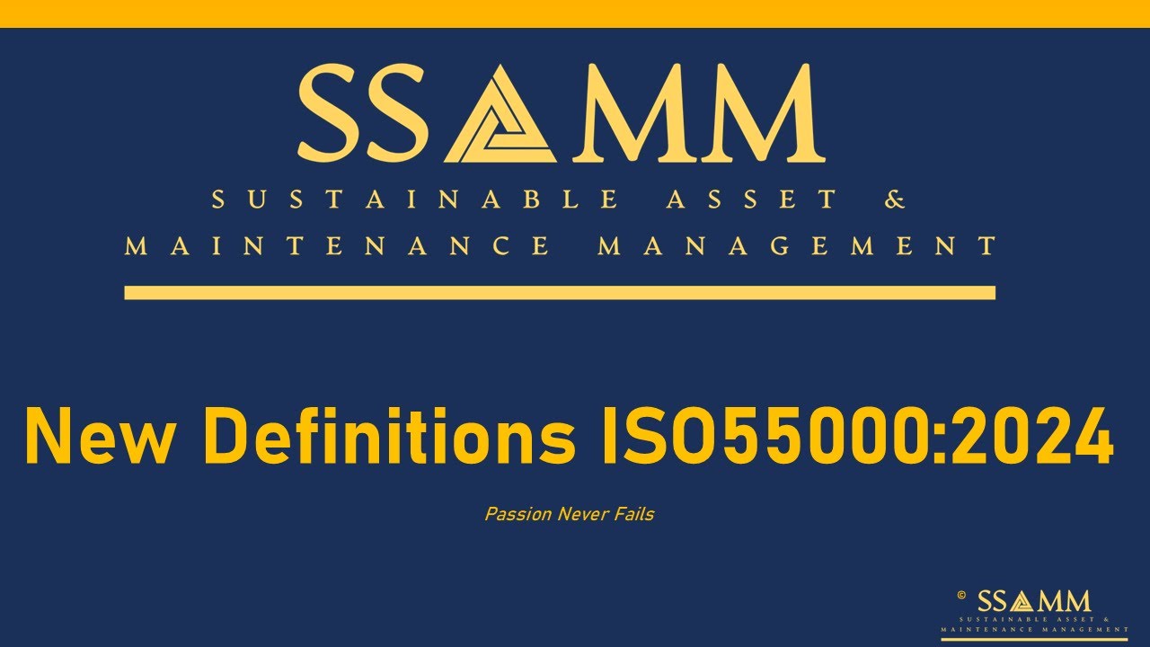 New Definitions ISO55000:2024