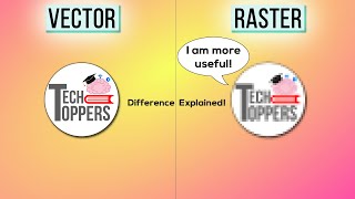 Vector Graphics vs Raster Graphics | The difference Explained!