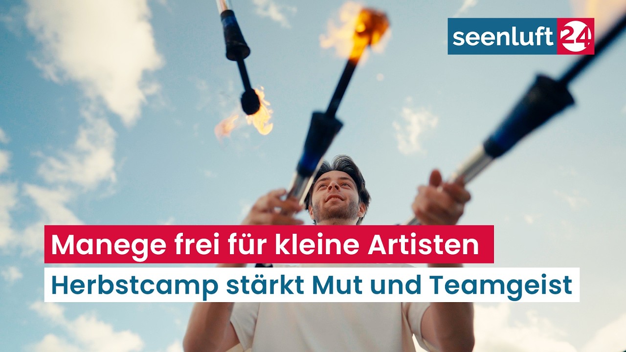Kleine Künstler, Große Show - Herbstcamp bei den Harlekids in Brieske