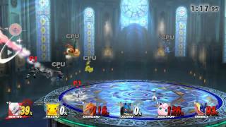 SSB4: 6-Way Pokèmon Battle