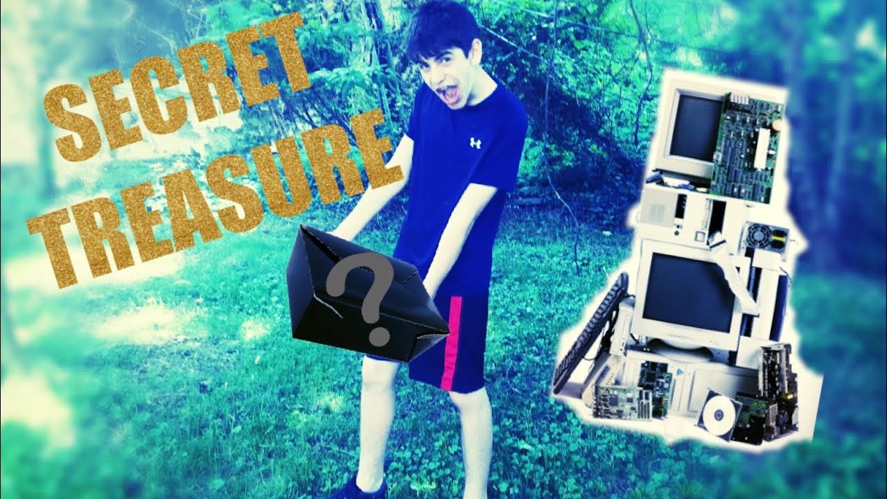 treasure of the elemental trophy Finding Secret Treasure in Backyard!