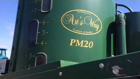 Arts Way PM 20 Grinder Mixer 105 Bu. ASI 20 Series Scale Monitor Hydraulic Driven Drag Auger Hydrau