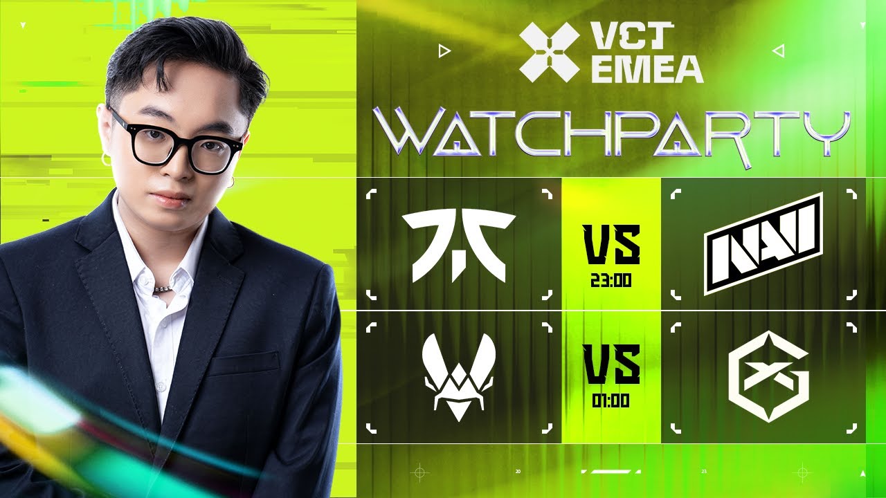 🔴FNC vs. NAVI; VIT vs. GX - VCT 2026: EMEA KICKOFF | ĐẠI CHIẾN NHÁNH GIỮA! 