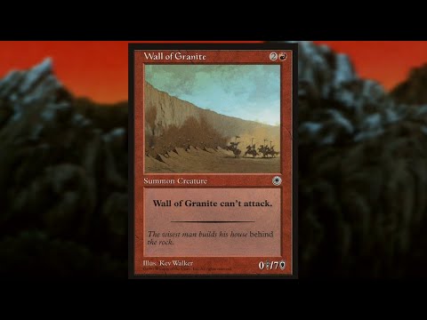 Random Card Talkin' - Wall of Granite