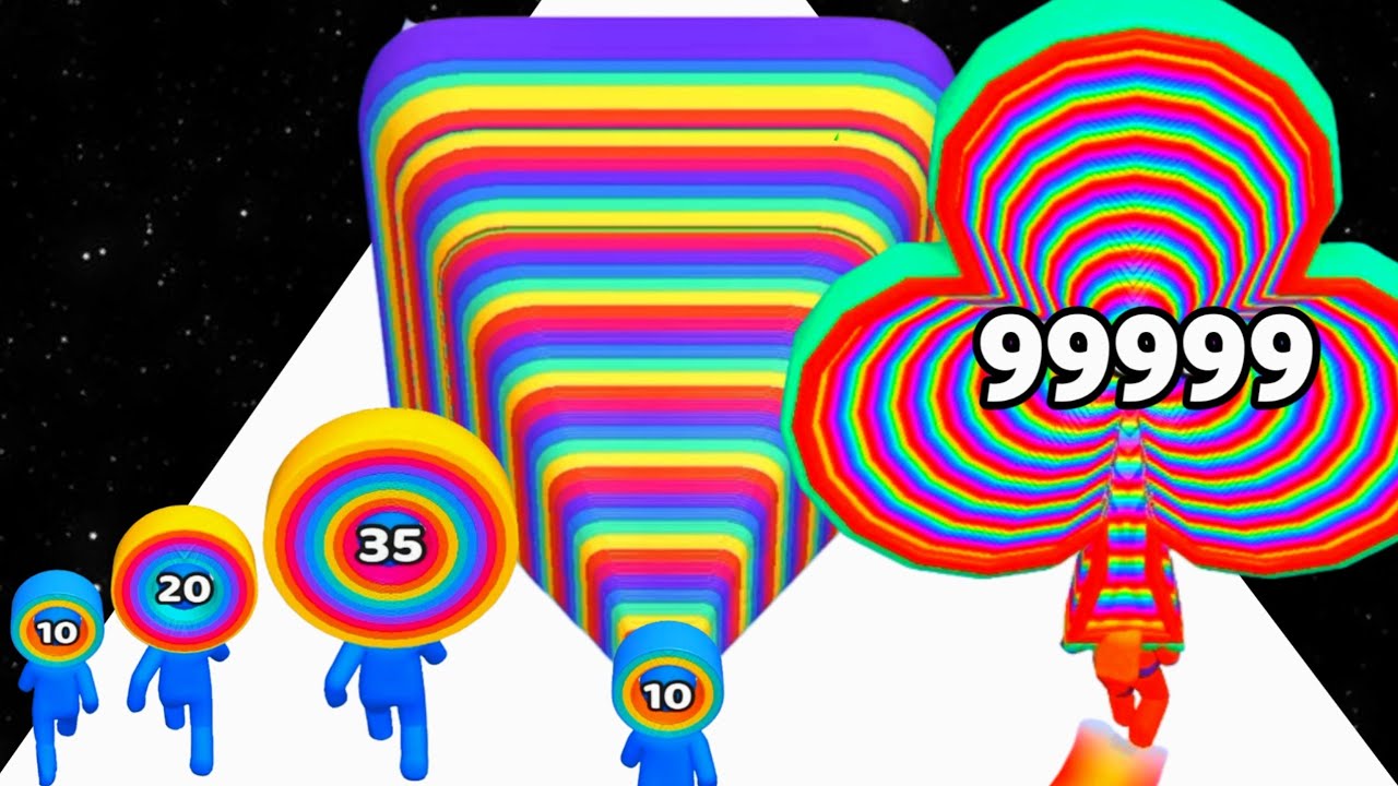 Layer Man vs Count Master - All Level Gameplay Walkthrough (Max Level, Math Game) New Update