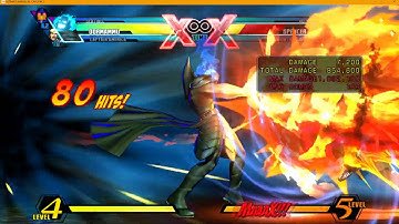 UMVC3 - Dorm/Captain America 1 million damage