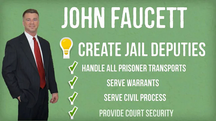 John Faucett For Sheriff | Jail Deputies