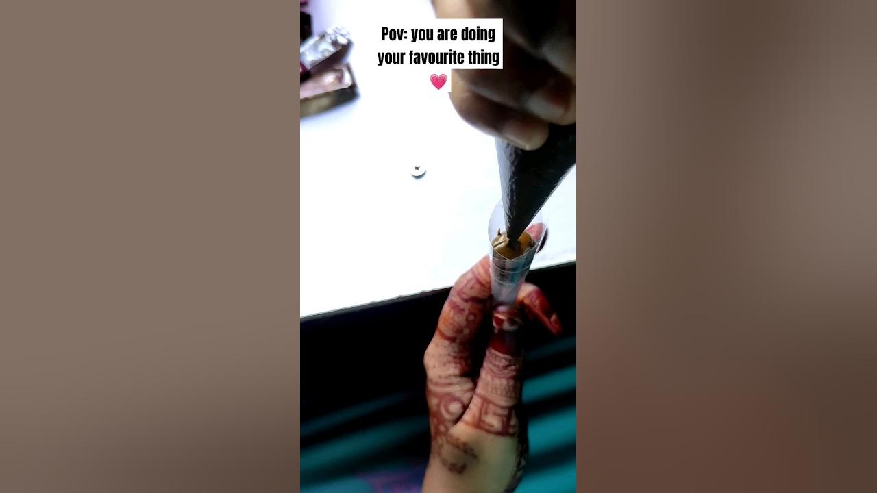 how to fill cone easy way to fill cones how to make bridal mehndi
