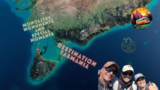Travelling to The Edge of the World.  Destination Tasmania.  Caravanning Australia
