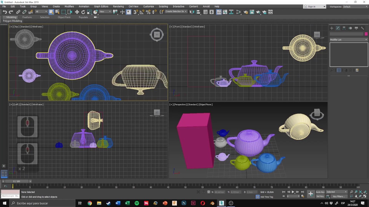 Tutorial en español 3ds Max - Introducción al Programa - YouTube