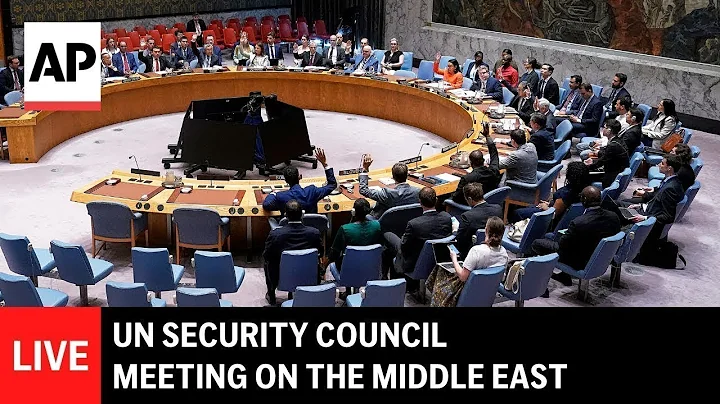 LIVE: UN Security Council meeting on the Middle East