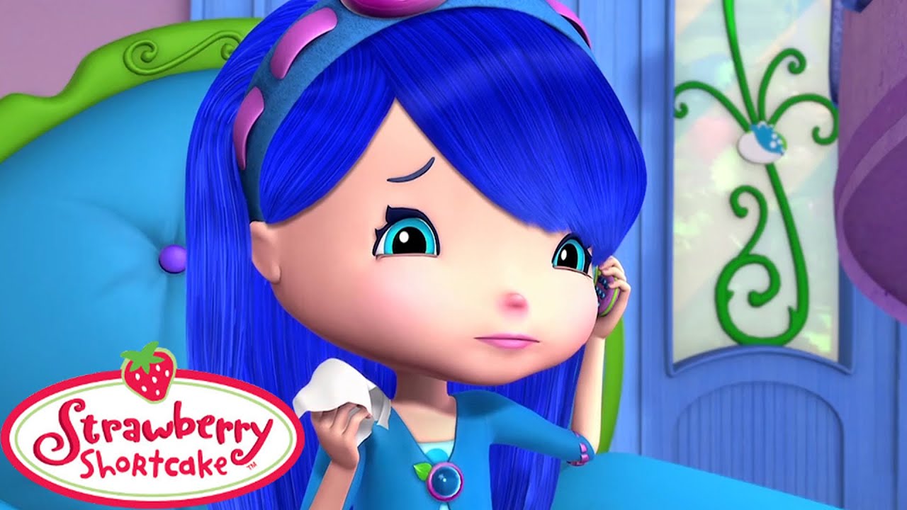 Strawberry Shortcake 🍓 Blueberry is Sick! 🍓Berry Bitty Adventures 🍓  Cartoons for Kids