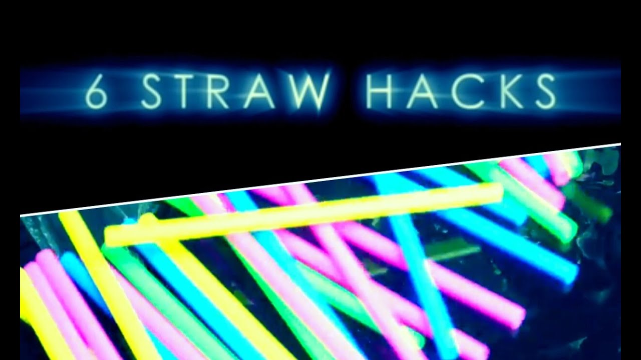 ⁣6 STRAW HACKS AND TRICKS ~ INCREDIBLE SCIENCE