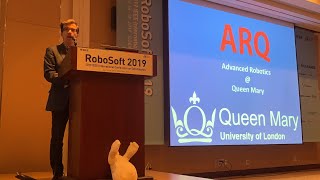 RoboSoft 2019 - Keynote - Fusing Perception with Structure in Soft Robotics - Kaspar Althoefer screenshot 3
