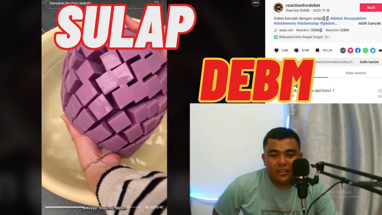 sulap debm..#reaction #lucu #funny #andresuhen #rizalmuk #memelucu