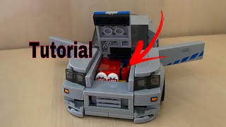 Tutorial on Nissan Skyline R34 engine and opening doors