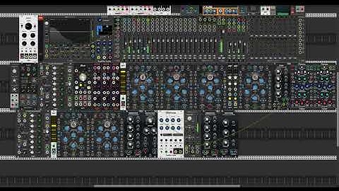 Minimal techno patch with new GATOR module from OrangeLine