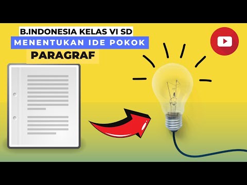 Menentukan Ide Pokok Paragraf Bahasa Indonesia Kelas 6 Semester 1 Youtube