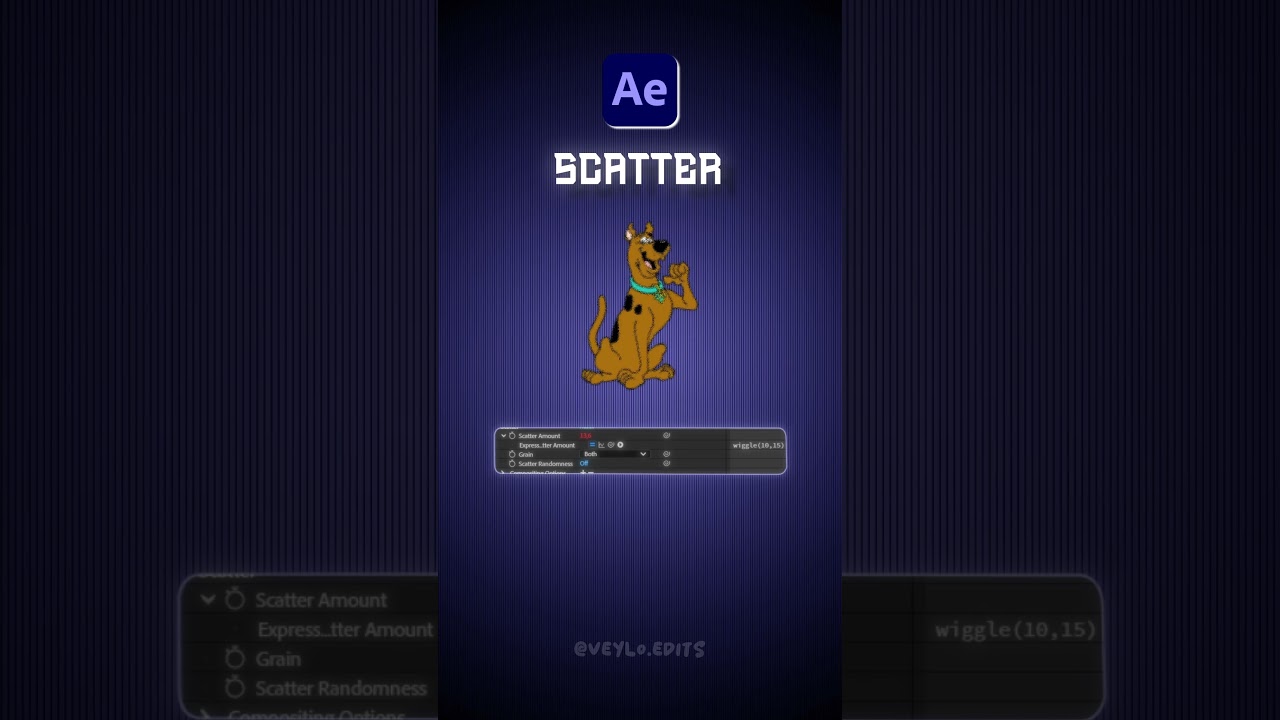 💥 Break Apart Any Layer Instantly with This Built-in Effect (Scatter in After Effects) 