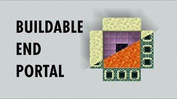 Minecraft buildable end portals Datapack